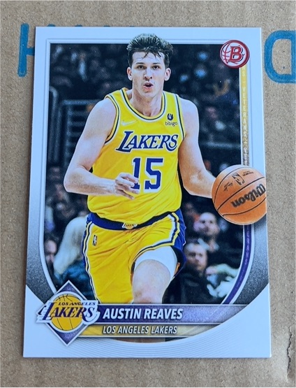 2025-26 Bowman #193 Austin Reaves — front