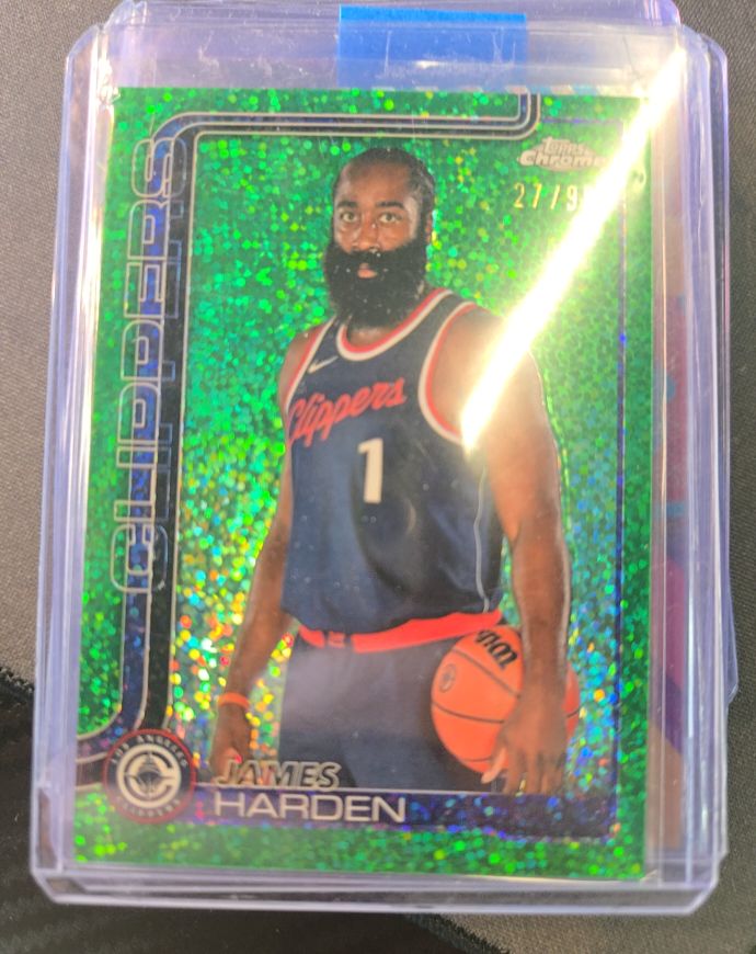 2025-26 Topps Chrome #54 James Harden — front