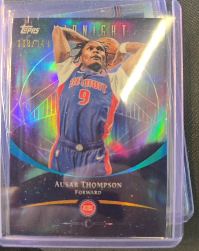 2025-26 Topps Midnight #18 Ausar Thompson — front