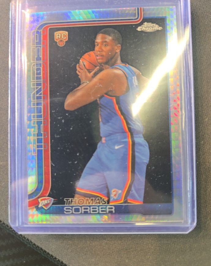 2025 Topps Chrome #265 Thomas Sorber — front