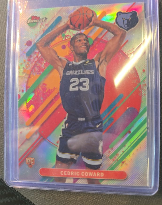 2025-26 Topps Finest #11 Cedric Coward — front