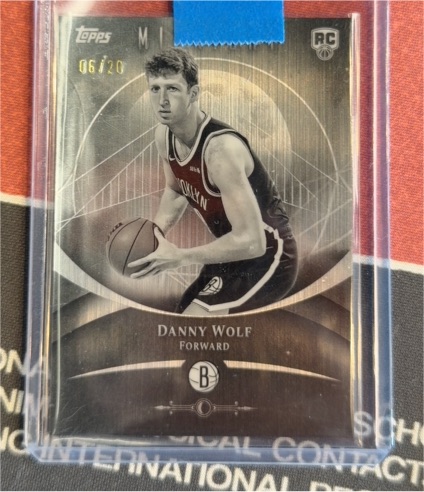 2025-26 Topps Midnight #87 Danny Wolf — front