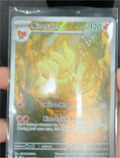 2023 Pokémon TCG SV03 #199 Ninetales Obsidian Flames — front