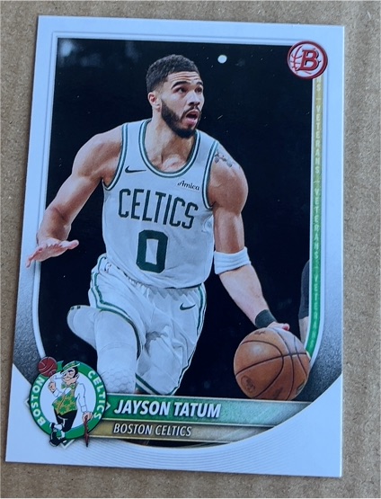 2025-26 Bowman #56 Jayson Tatum — front