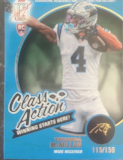 2025 Topps Signature Class Class Action #CA-5 Tetairoa McMillan — front