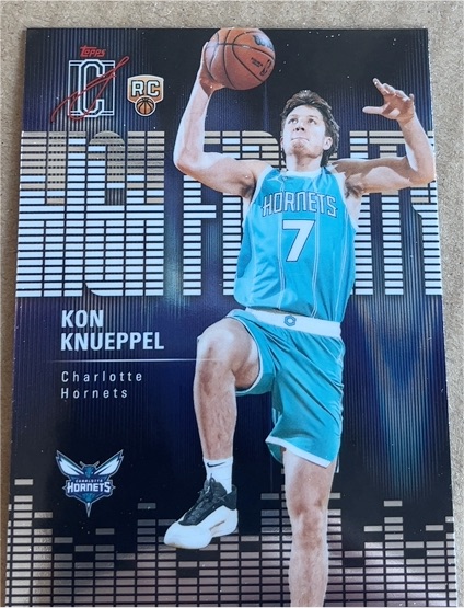 2025-26 Topps Chrome High Fidelity #HF-4 Kon Knueppel — front