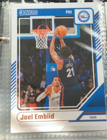 2024-25 Panini Donruss #28 Joel Embiid — front