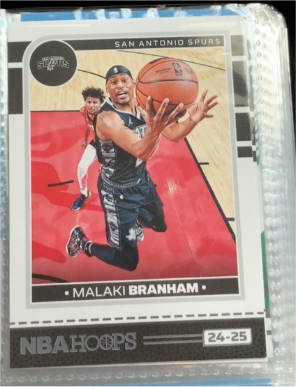 2024-25 Panini NBA Hoops #79 Malaki Branham — front