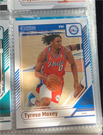 2024-25 Panini Donruss #192 Tyrese Maxey — front