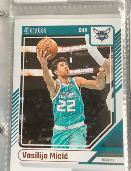 2024-25 Panini Donruss #162 Vasilije Micić — front