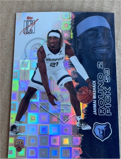 2025-26 Topps Signature Class #139 Jahmai Mashack — front