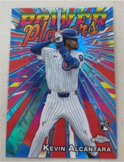 2025 Topps Chrome #PP-18 Power Players Kevin Alcantara — front