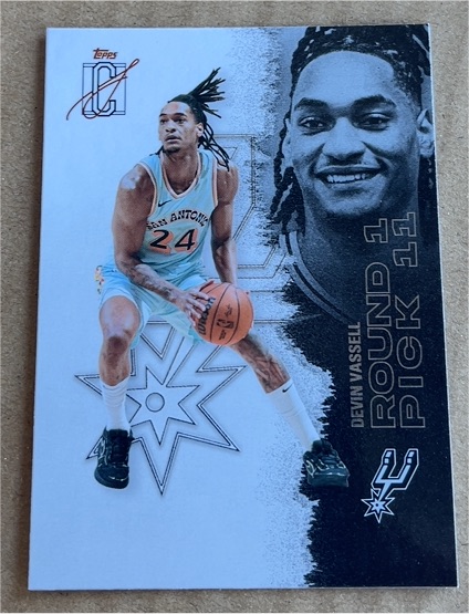 2026 Topps Signature Class #34 Devin Vassell — front