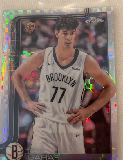 2025-26 Topps Chrome #276 Ben Saraf — front