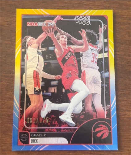 2025-26 Topps NBA Hoops #180 Gradey Dick — front