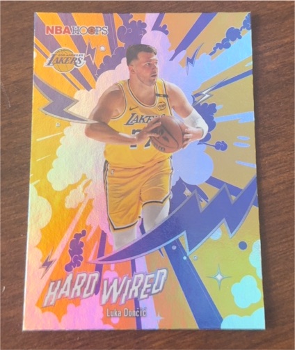 2025-26 Topps NBA Hoops Hard Wired #HW-3 Luka Dončić — front