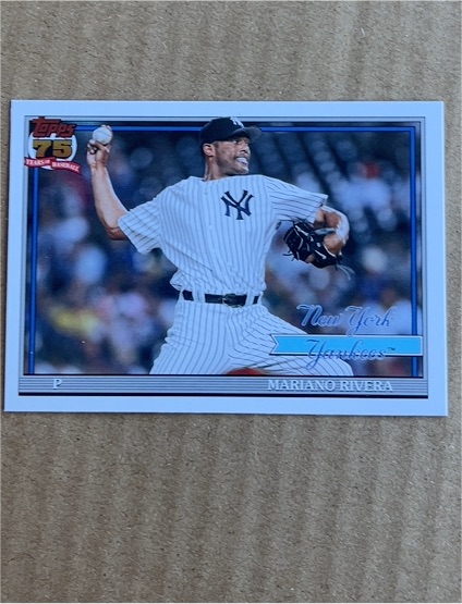 2026 Topps 75 Years of Baseball #91B2-20 Mariano Rivera — front