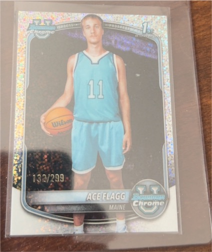 2025 Bowman Chrome 1st Bowman #BCP-91 Ace Flagg — front