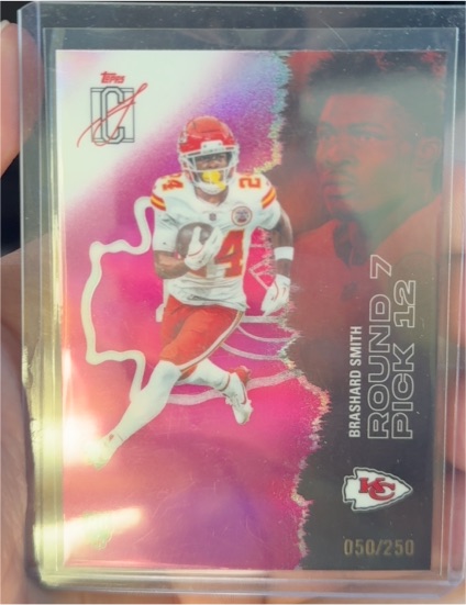 2025 Topps Signature Class #202 Brashard Smith — front
