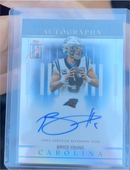 2025 Topps Signature Class #SCL-BY Bryce Young — front