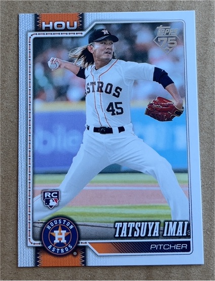 2026 Topps Series 2 #513 Tatsuya Imai — front