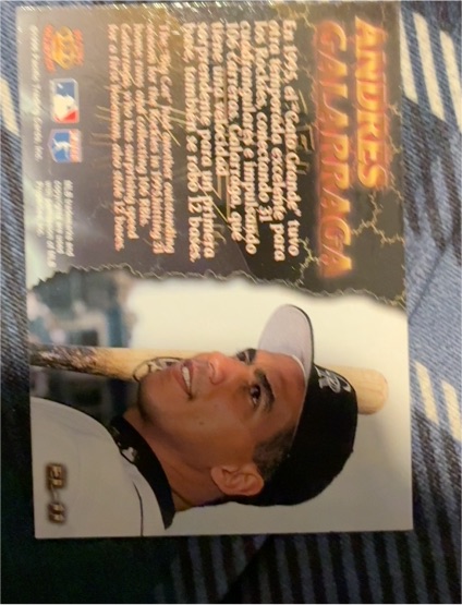 1995 Sportflix UC3 #19 Andres Galarraga — front