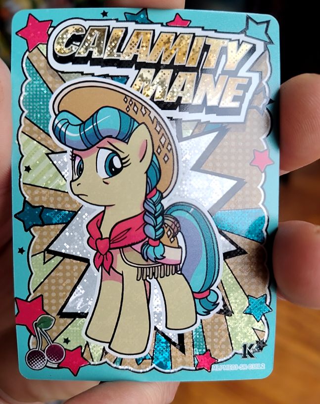 2026 Kayou My Little Pony #MLPME03-SR-038L2 Calamity Mane — front