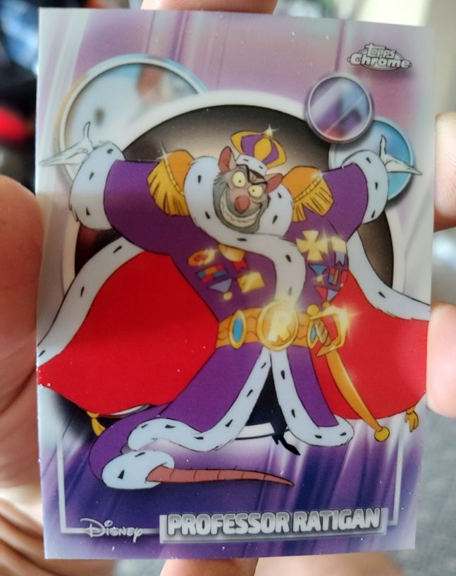2026 Topps Chrome Disney #41 Professor Ratigan — front