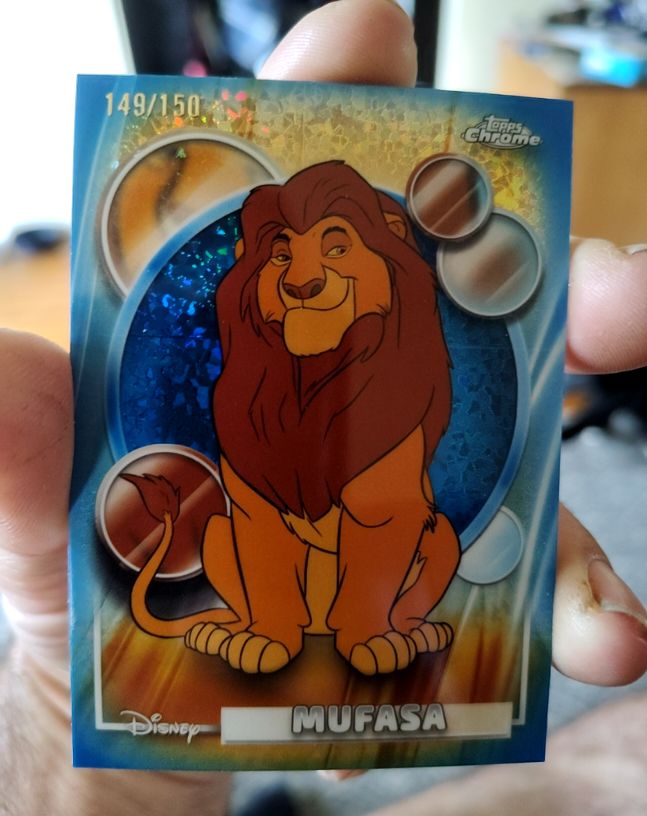 2026 Topps Chrome Disney #149 Mufasa — front