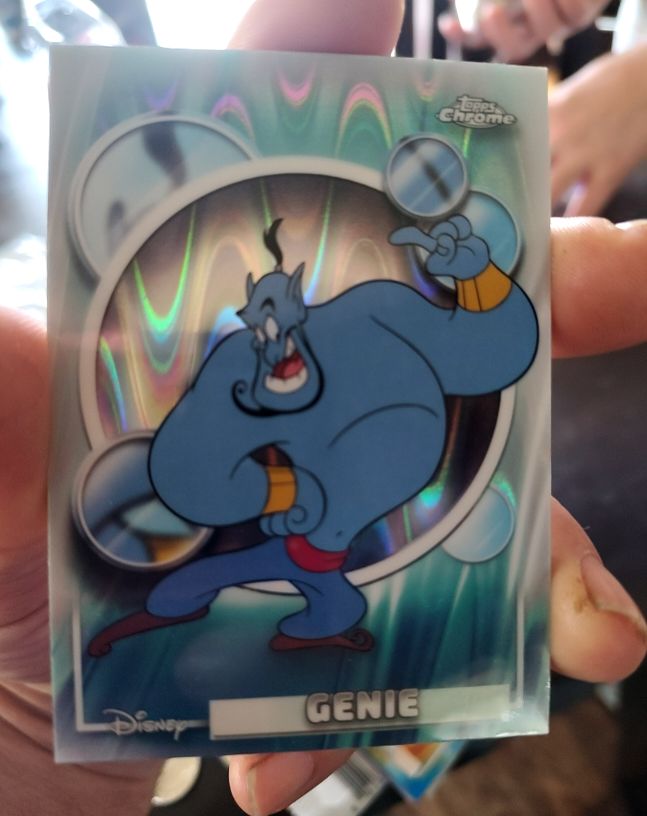2026 Topps Chrome Disney #83 Genie — front