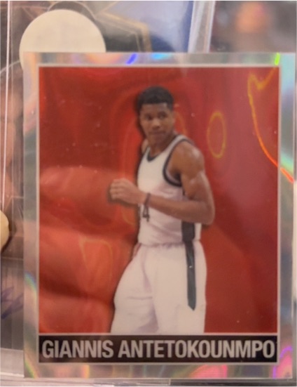2025 Leaf 15th Anniversary #48B-62 Giannis Antetokounmpo — front
