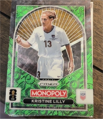 2026 Panini Prizm Monopoly FIFA World Cup #87 Kristine Lilly — front