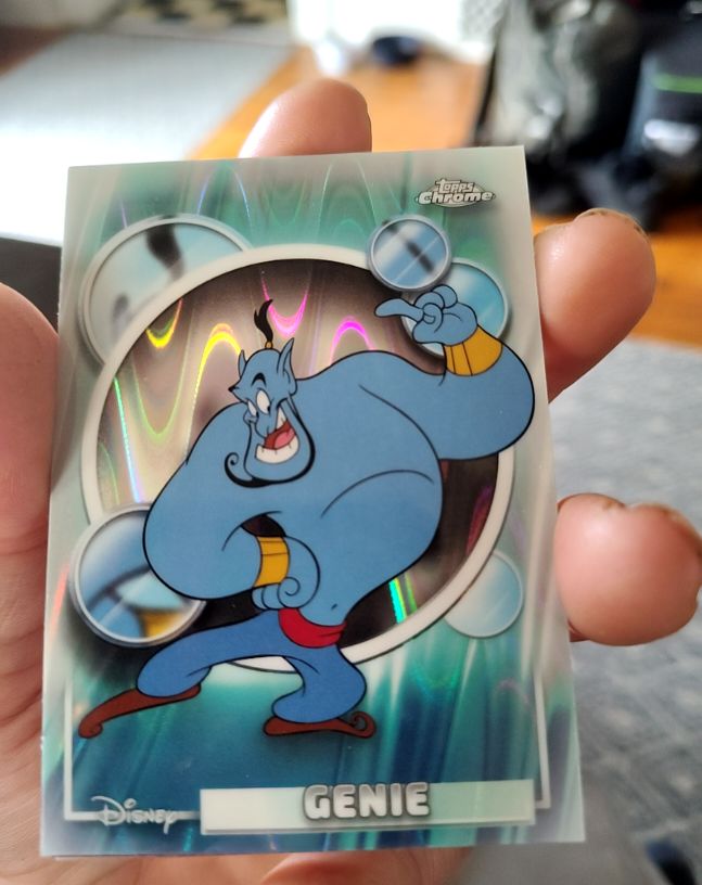 2026 Topps Chrome Disney #83 Genie — front