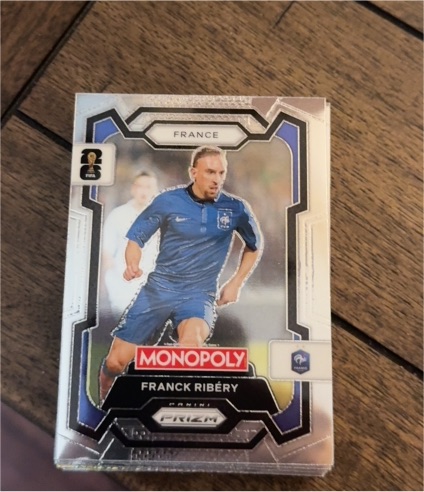 2026 Panini Prizm Monopoly #8 Franck Ribery — front