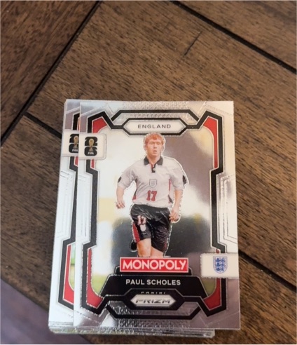 2026 Panini Prizm Monopoly FIFA World Cup #24 Paul Scholes — front
