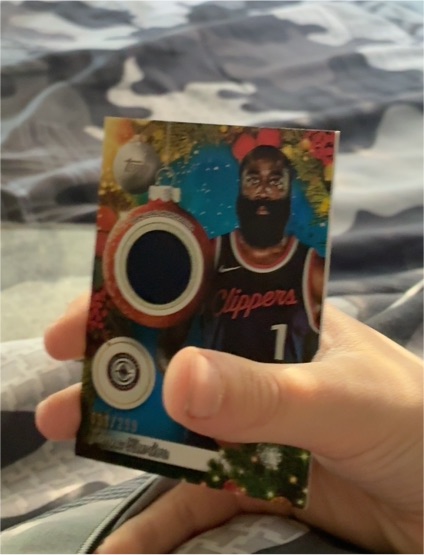 2025-26 Topps Holiday #PR-JHA James Harden — front