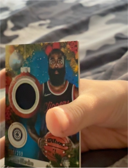 2025-26 Topps Holiday #PR-JHA James Harden — front
