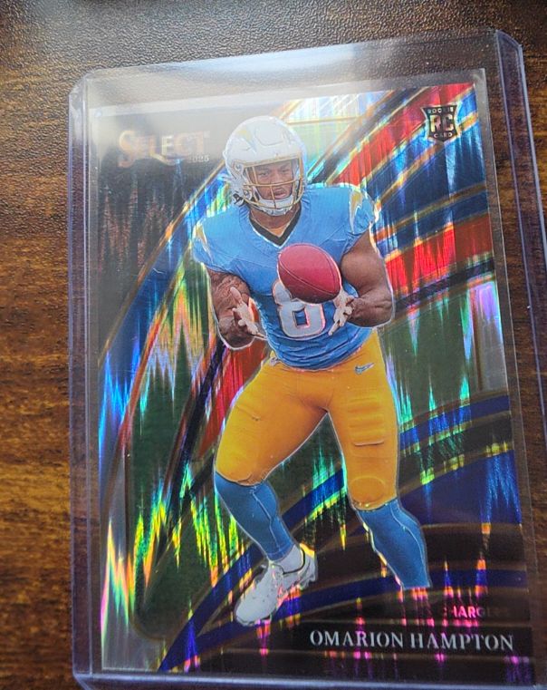 2025 Panini Select #202 Omarion Hampton — front