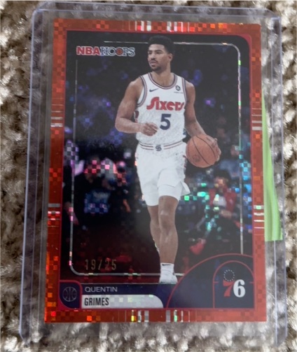 2025-26 Topps NBA Hoops #54 Quentin Grimes — front