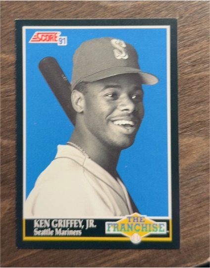 1991 Score #858 Ken Griffey Jr. — front