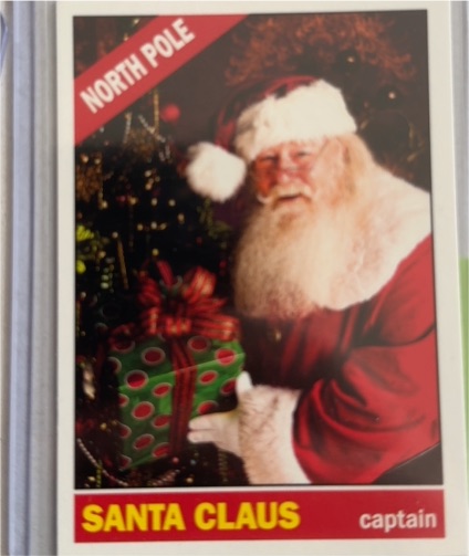 2025 Topps Holiday The Santa Archives #TSA-66 Santa Claus — front