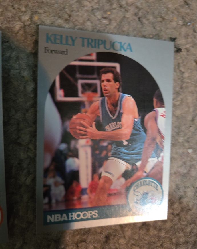 1990-91 NBA Hoops #59 Kelly Tripucka — front
