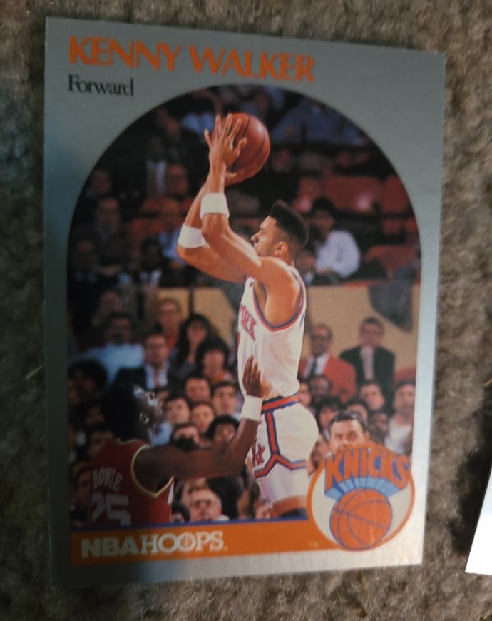 1990 NBA Hoops #210 Kenny Walker — front