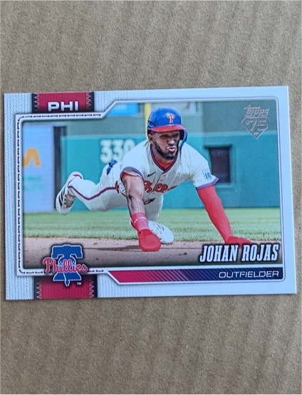 2026 Topps Series 2 #637 Johan Rojas — front