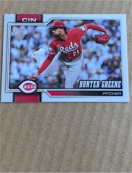2026 Topps Series 2 #382 Hunter Greene — front