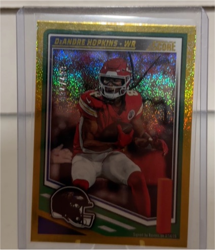 2025 Panini Score #133 DeAndre Hopkins — front