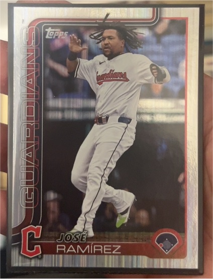 2025 Topps #77 José Ramírez — front