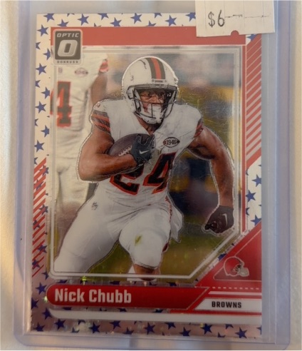 2024 Panini Donruss Optic #45 Nick Chubb — front