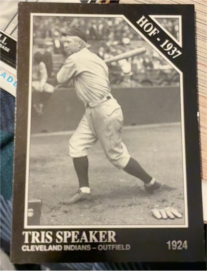 1991 The Sporting News Conlon Collection #44 Tris Speaker — front