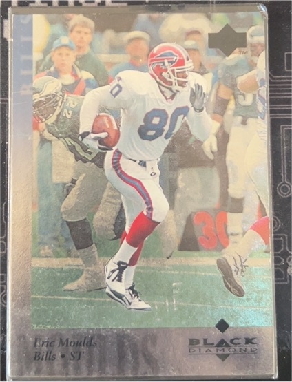 1997 Upper Deck Black Diamond #30 Eric Moulds — front